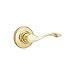 Kwikset 405BL-S Balboa Reversible Keyed Entry Door Leverset with SmartKey, Satin Nickel
