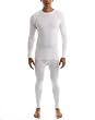 Noble Mount Mens Smooth Comfort Itch-Free Dual Face Fleeced Extreme Cold Performance Thermal Top and Bottom Set