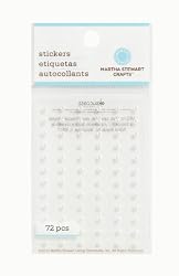 Martha Stewart Crafts White Dimensional Mini Pearls