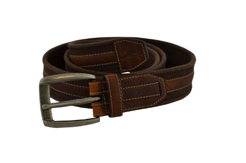Tommy Bahama Men's Sand Trap Belt Brown-44