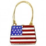 American Flag Purse Box