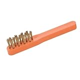 150mm Silverline Brassed Steel Spark Plug Brush Cleaner Wire Brush Heavy Duty