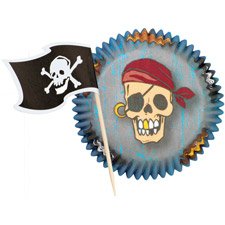 WILTON COMBO PACK PIRATE 24CT 415-1015
