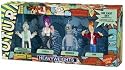 Futurama Die Cast Series 1 Boxed Set 4Pack Heavyweights Professor Farnsworth, Bender, Leela Frye