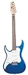 AXL Headliner Series Electric Guitar, 3/4-Sized, Metallic Blue, Left Handed