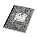 Rediform Composition Book, College/Margin Rule, 8.38 x 11 Inches, White, 80 Sheets per Pad (43481)