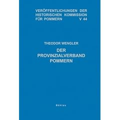 Der Provinzialverband Pommern