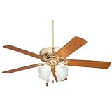 Emerson Fans CF711WB 50 Builder Plus Traditional Weathered Bronze Ceiling Fan w/ Light & Blades