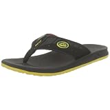 Reef Mens Phantoms Sandal Black/Red/Gold Size 10 ~ Reef