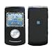 Fits LG Chocolate 3 VX8560 Verizon Cell Phone Snap on Protector Faceplate Cover Housing Hard Case - Diamond Black Rubber Feel with White Diamond