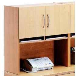 Hutch (Maple) (29.25'h x 27.75w x 18d) by bestar