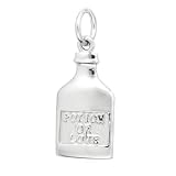 Sterling Silver POTION OF LOVE BOTTLE Charm