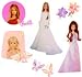 Barbie - Peel &amp; Stick - 12 Window Clings / Decals