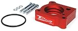 Airaid 300-568 PowerAid Red Anodized Aluminum Throttle Body Spacer