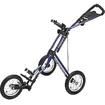 New 2008 Sun Mountain (Push) Speed Golf Cart V1 (Metallic Blue), Free Speed Paq!