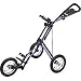 New 2008 Sun Mountain (Push) Speed Golf Cart V1 (Metallic Blue), Free Speed Paq!