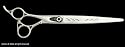 Kenchii Shinobi Lefty Grooming Shear 8" Curved