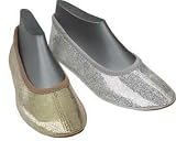 BECK Gymnastikschuhe, Turnschuhe 071 Silberfarben / Goldfarben