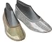 BECK Gymnastikschuhe, Turnschuhe 071 Silberfarben / Goldfarben