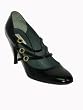 MARC JACOBS Triple Strap Pump MJ9050 in Black