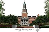 University of North Texas Lithograph 14x10 Limited Edition Unframed Lithograph