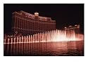 The Bellagio with Fountains at Night, Las Vegas, NV Photos To Go Collection Photographic Poster Print by Michele Burgess, 32x24