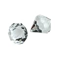 Acrylic Diamond Shapes - Clear