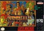Romance of the Three Kingdoms III: Dragon of Destiny