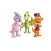 DINOSAUR TRAIN COLLECTIBLE 3 PACK: MR PTERANDON, PERRY AND CONDUCTOR BUDDY