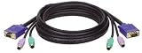 Tripp Lite P753-006 KVM PS/2 Slim Cable Kit for B005-002/4 & B007-008 - 6ft