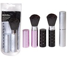 Diamante Retractable Blusher/Powder Brush - Purple