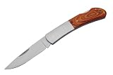 Szco Supplies Jumbo Wood Lockback Folding Knife