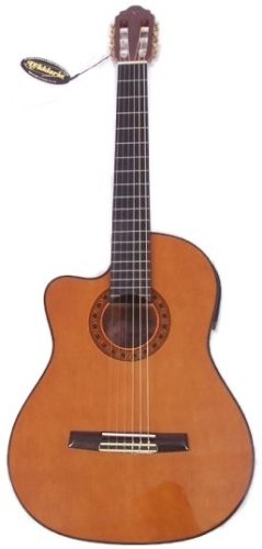 MusicalInstruments: Valencia CG190CE Left Handed Classical Acoustic Electric Guitar with Cutaway