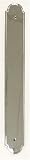 Top Knobs, Handle Backplates - M863, Beaded Back Plate in Polished Chrome