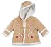Sunshine Baby Split Suede Hooded Floral Jacket