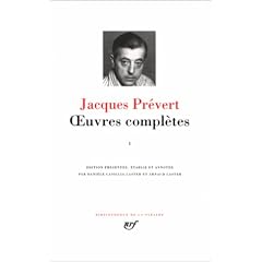 Pr�vert : Oeuvres compl�tes, tome 1