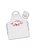 Arkansas Razorbacks ( University Of ) NCAA Barbecue/BBQ Apron