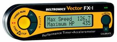 Beltronics Vector FX1 Performance Timer Accelerometer