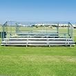 Portable Aluminum Bleacher-4 Row/56 Seat (EA)
