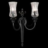 Waterford Crystal Whittaker Sconce Double Arm - Oil Rubbed Bronze