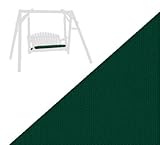 Rustic Natural Cedar Furniture Company® 5' Bench Cushion, HUNTER GREEN