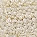 Czech Seed Beads 6/0 ''White Wedding'' White & Pearl Mix (1 Ounce)