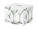 Libbey Glass 7507S4B "Midtown" 4-Piece Martini Glass Set 12 Oz