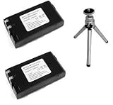 Multipack (2 Count): Replacement Battery for Specific Digital Camera and Camcorder Models / Compatible with CANON BP711, A10, A2, E07, E09, E20, E210, E230, E250, E30, E350, E40, E440, E460, E50, E51, E520, E53, E57, E60, E61, E63, E640, E65, E66, E67, E70, E700, E77, E80, E800, EQ305, ES100, ES1000, ES200, ES290, ES300, ES3000, ES550, ES600, ES70, ES750, ES80, ES800, ES90, ES900, ES970, EX1, H460, H480, H640, UCS1, UCS2, UCS3, UCS5, VME70A, VTLC50 - Includes Mini Tripod with Expandable Legs