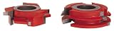 Freud UP260 Beading Profile Shaper Cutter Set For 3/4-Inch Rail And Stile Doors, 1-1/4 Bore