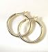 Monet Medium Hoop Earrings 14KT GOLD FILLED GOLDTONE