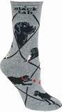 Black Labrador Retriever Cotton Puppy Dog Breed Animal Socks 9-11