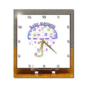 Baby Shower - 6x6 Desk Clock