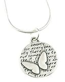 Kevin N Anna Small Butterfly / Beauty Necklace