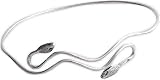 Upper Arm Bangle Silver Cuff Armlets 4 inches (armlt040)